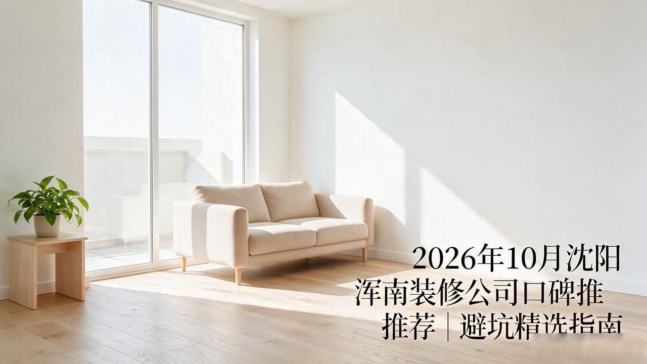 2026年10月沈阳浑南装修公司口碑推荐｜避坑精选指南