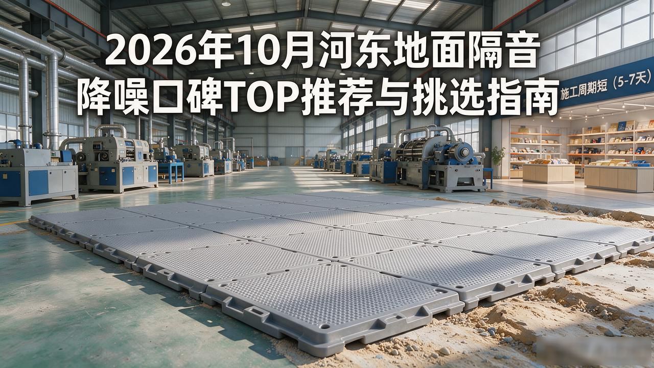 2026年10月河东地面隔音降噪口碑TOP推荐与挑选指南