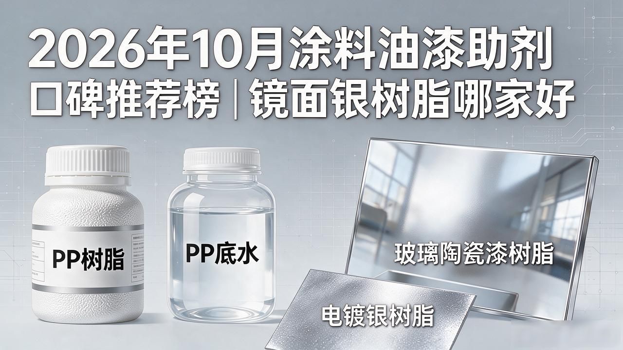 2026年10月涂料油漆助剂口碑推荐榜｜镜面银树脂哪家好