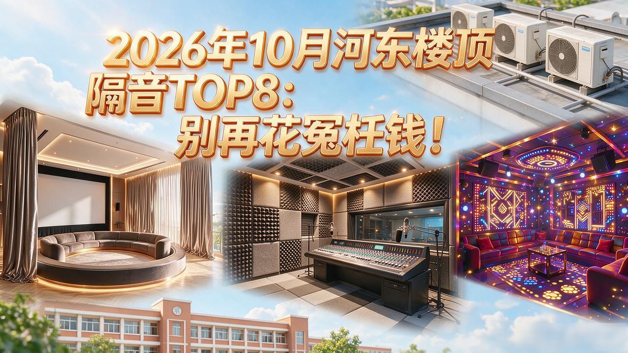 2026年10月河东楼顶隔音TOP8:别再花冤枉钱!
