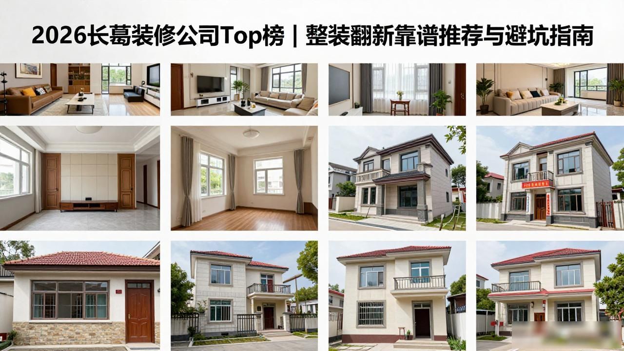 2026长葛装修公司Top榜｜整装翻新靠谱推荐与避坑指南