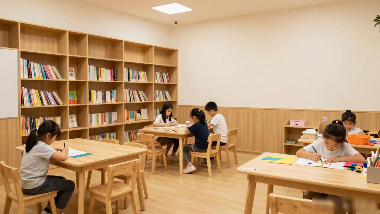 昆明路小学附近托管班_昆明华山中学附近托管班_昆明托育园转让