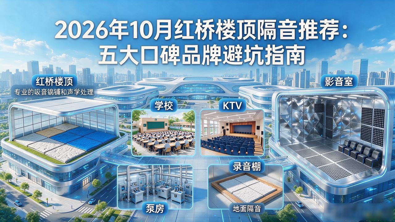 2026年10月红桥楼顶隔音推荐：五大口碑品牌避坑指南