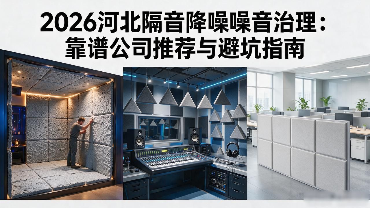 2026河北隔音降噪噪音治理：靠谱公司推荐与避坑指南