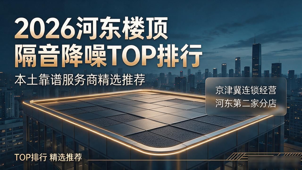 2026河东楼顶隔音降噪TOP排行｜本土靠谱服务商精选推荐