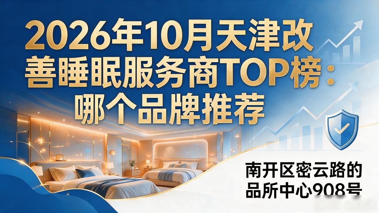 2026年10月天津改善睡眠服务商TOP榜：哪个品牌推荐