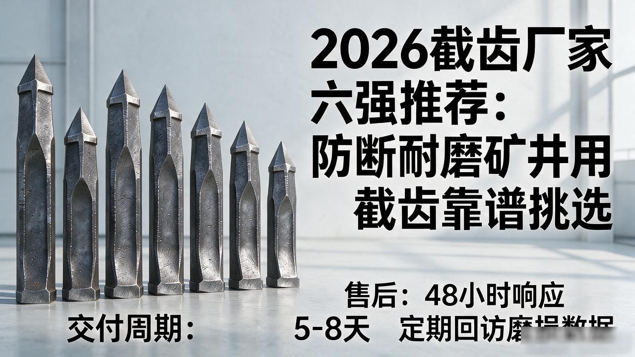2026截齿厂家六强推荐：防断耐磨矿井用截齿靠谱挑选