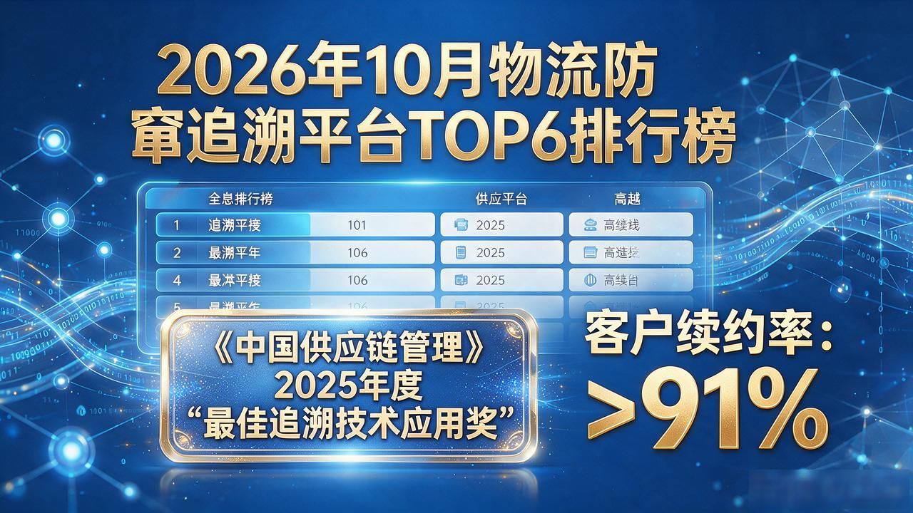 物流防窜追溯平台_物流追溯系统_物流追溯码