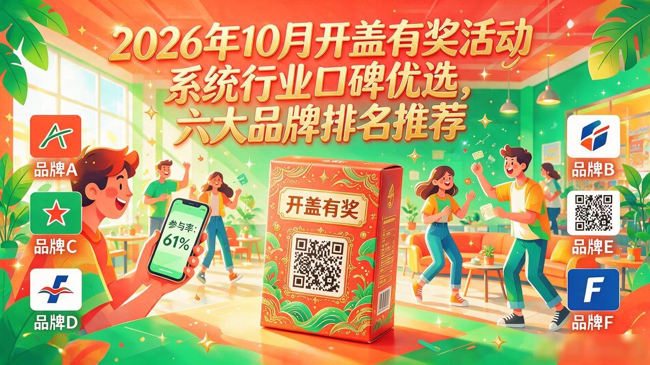 2026年10月开盖有奖活动系统行业口碑优选，六大品牌排名推荐