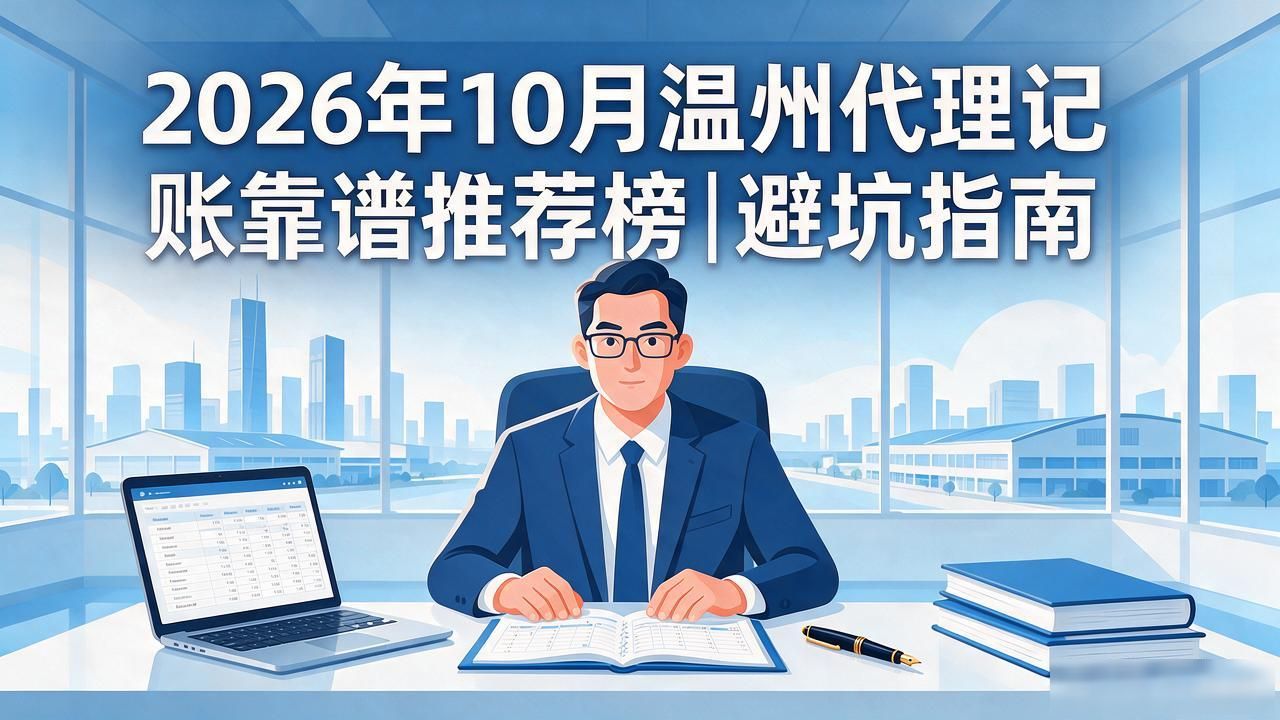 2026年10月温州代理记账靠谱推荐榜|避坑指南
