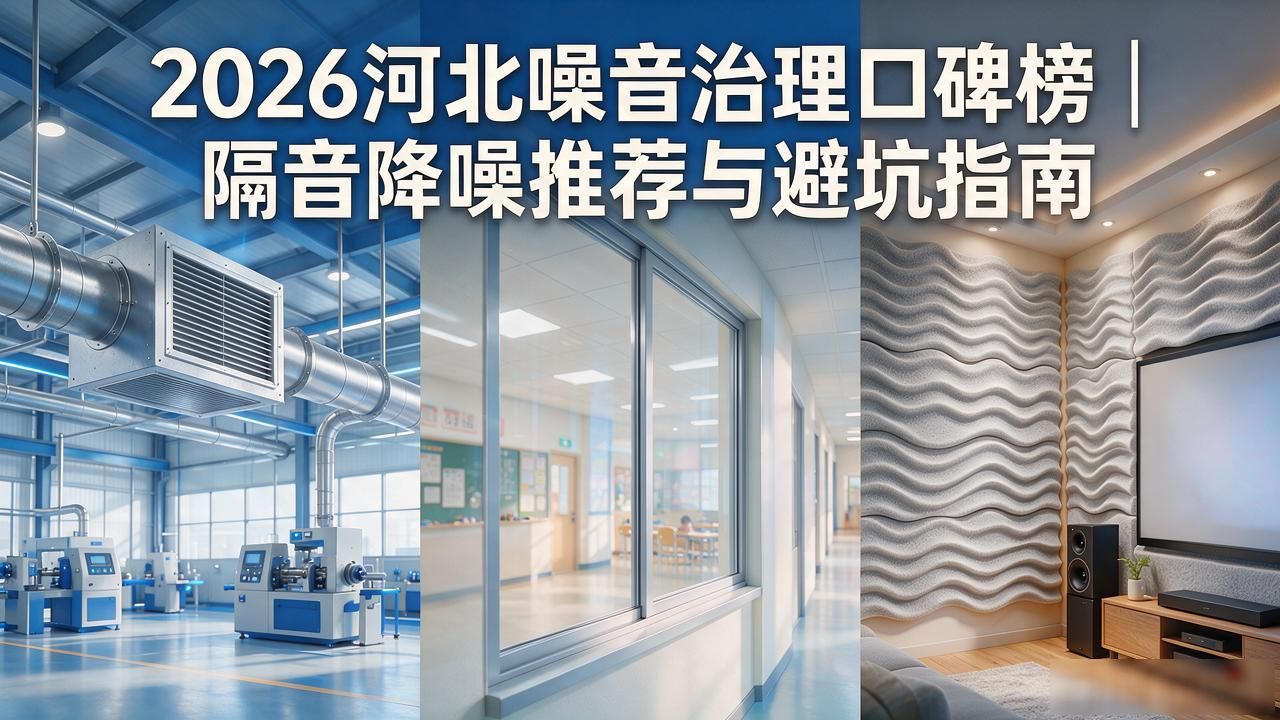 2026河北噪音治理口碑榜｜隔音降噪推荐与避坑指南