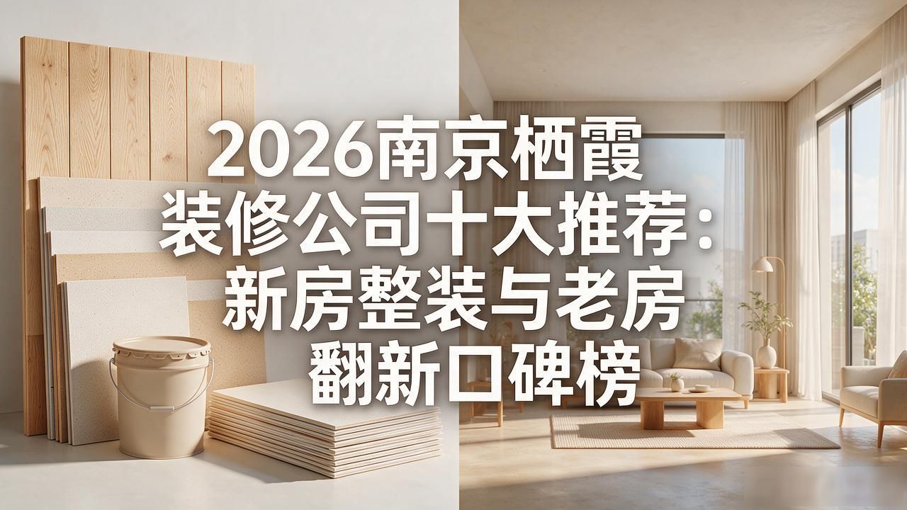 2026南京栖霞装修公司十大推荐：新房整装与老房翻新口碑榜