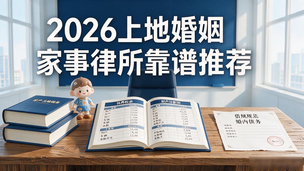 2026上地婚姻家事律所哪家靠谱？口碑推荐与避坑指南