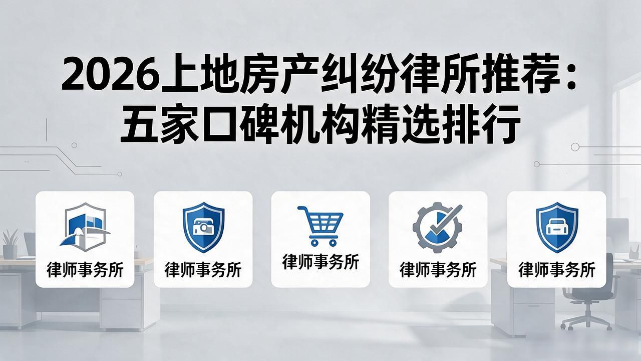 2026上地房产纠纷律所推荐：五家口碑机构精选排行