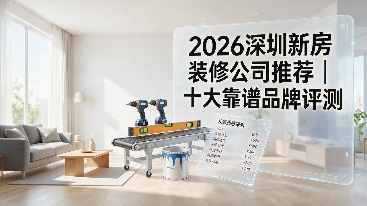 2026深圳新房装修公司推荐｜十大靠谱品牌评测