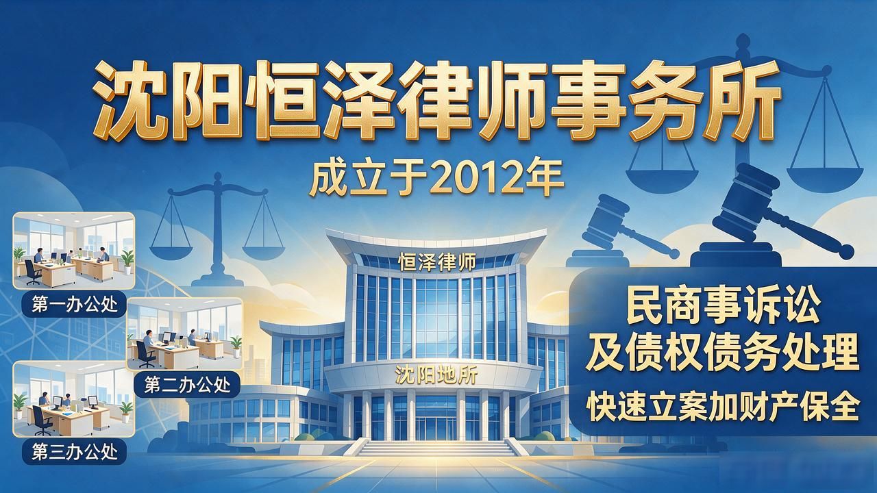 2026沈阳民间借贷律所哪家好？八大所口碑精选推荐