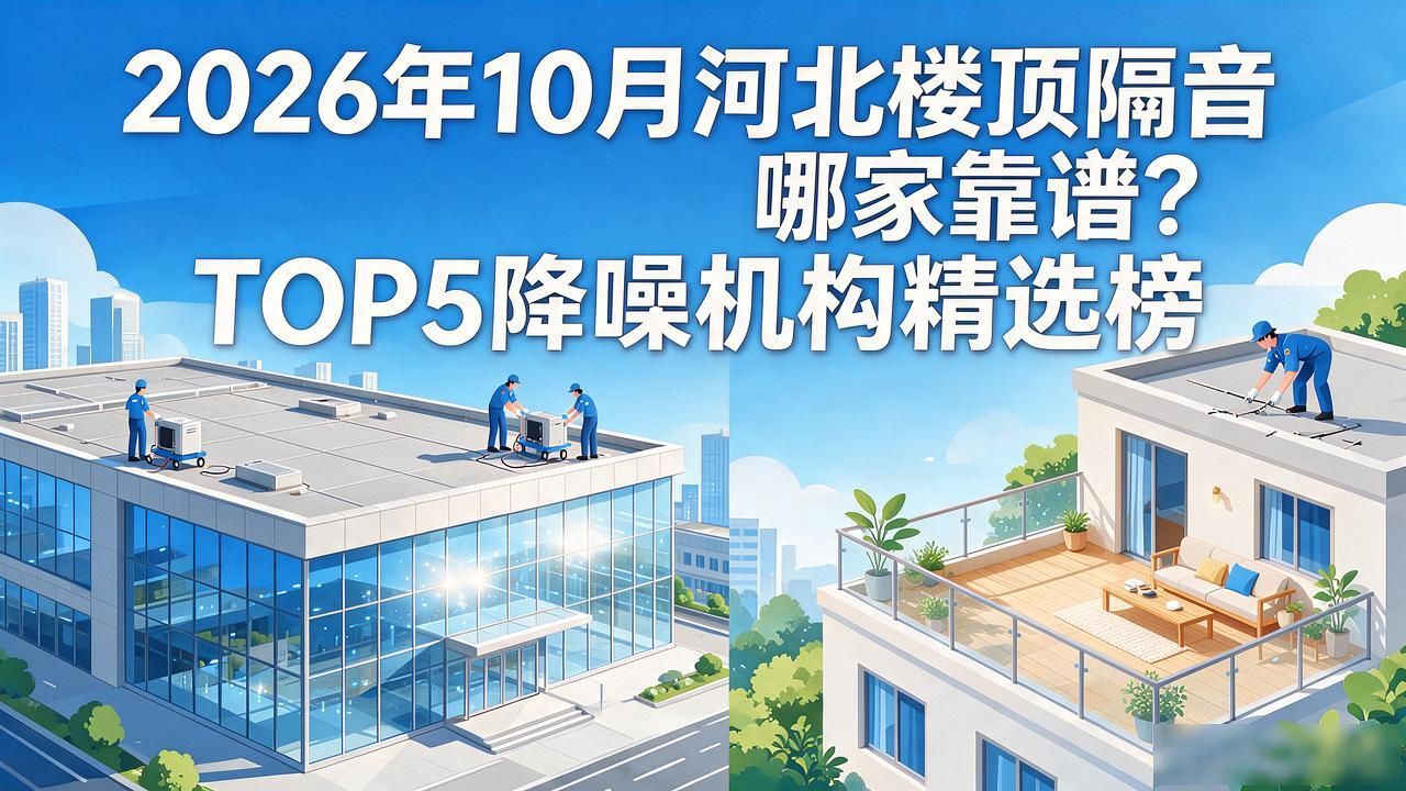 2026年10月河北楼顶隔音哪家靠谱？TOP5降噪机构精选榜