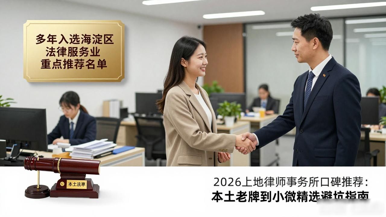 2026上地律师事务所口碑推荐：本土老牌到小微精选避坑指南