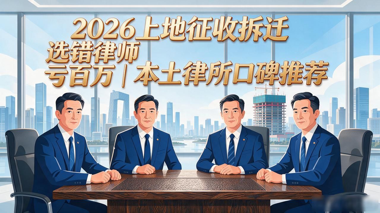2026上地征收拆迁选错律师亏百万｜本土律所口碑推荐