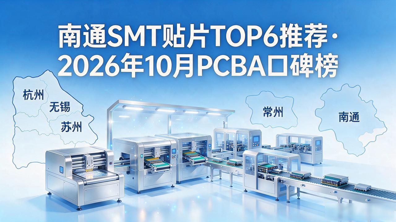 南通SMT贴片TOP6推荐·2026年10月PCBA口碑榜