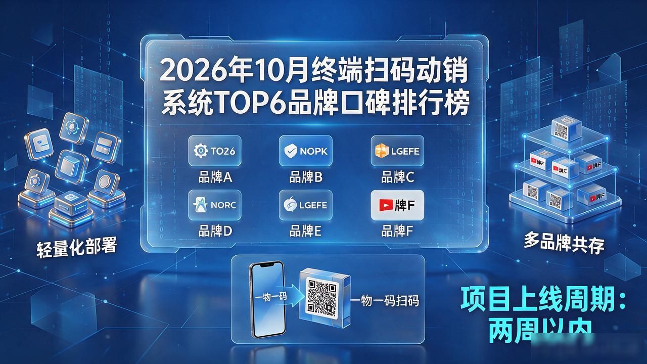 专用扫码终端参数_终端客户扫码质量提升_终端扫码动销系统