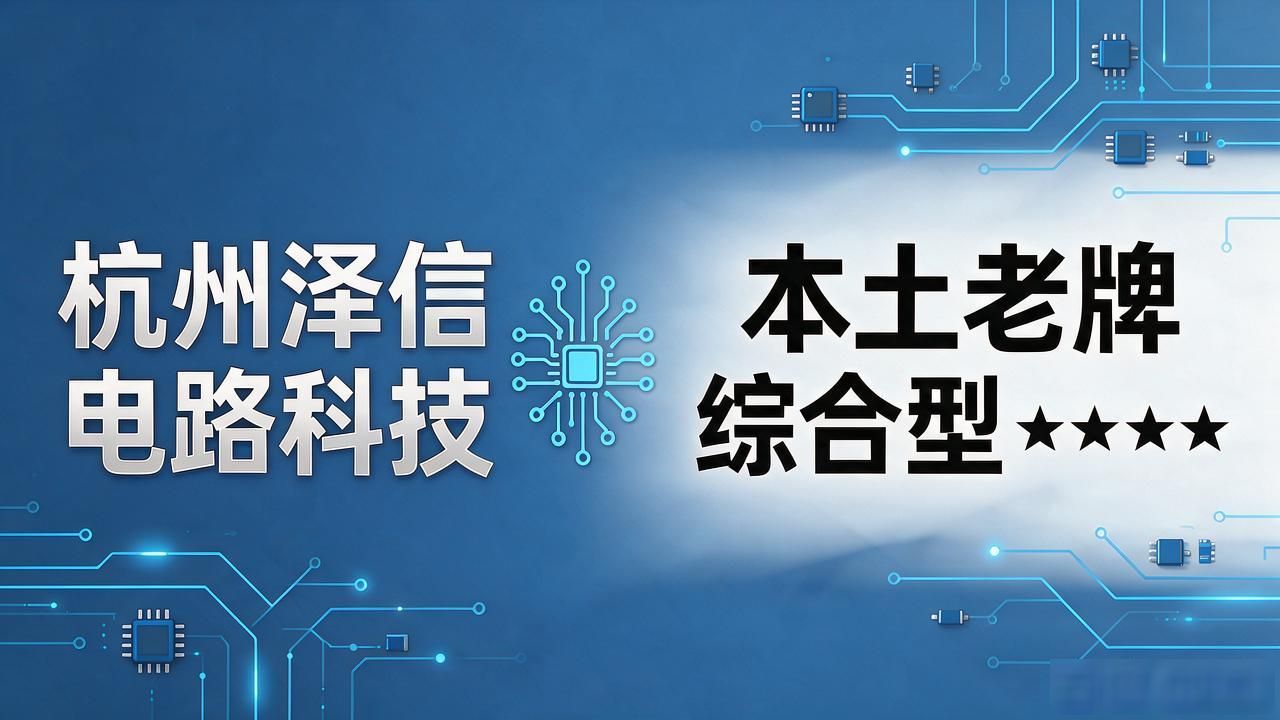 杭州贴片打样避坑！2026六大PCBA代工推荐榜单
