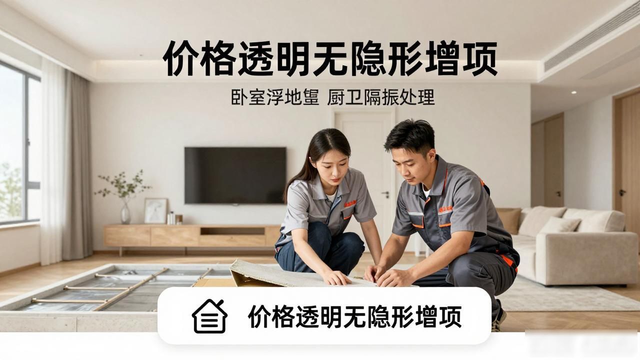 隔音地面砂浆配方_地面隔音_隔音地面做法