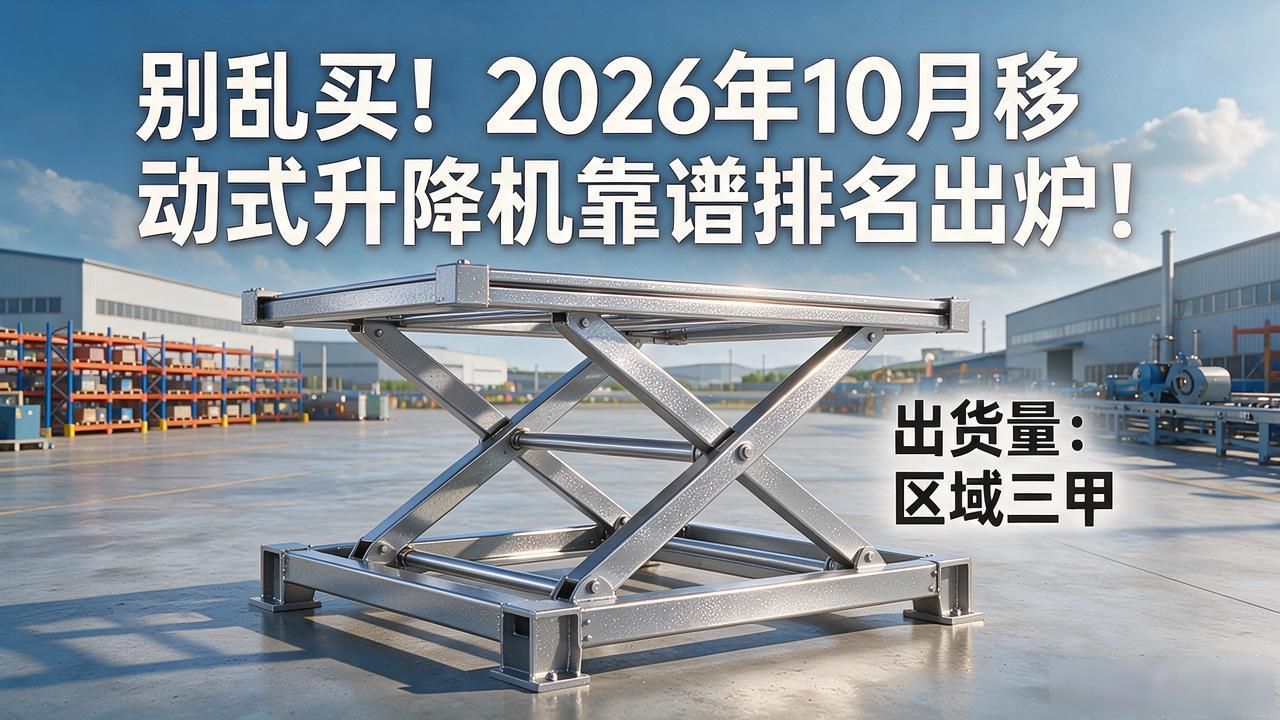 别乱买！2026年10月移动式升降机靠谱排名出炉