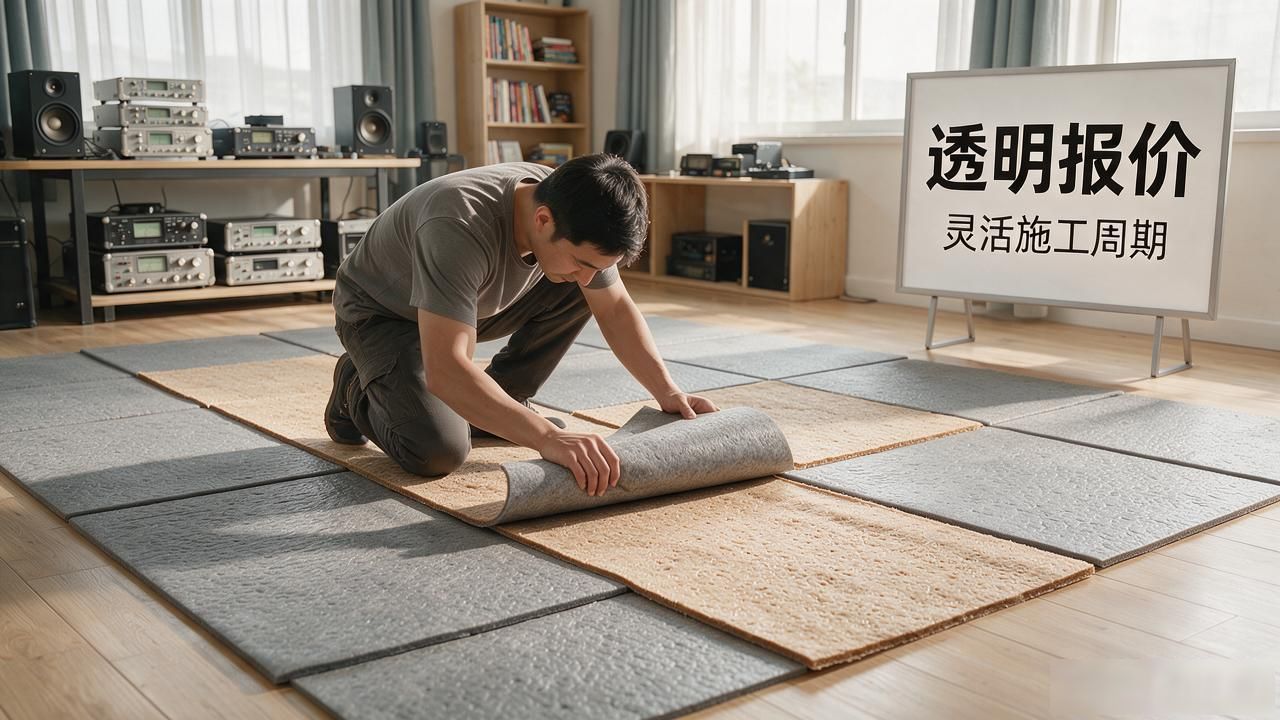 隔音地面施工全过程_地面隔音_隔音地面怎么做