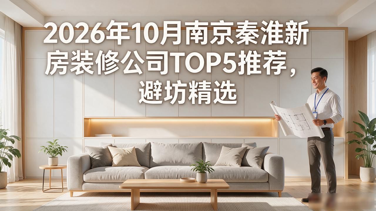 2026年10月南京秦淮新房装修公司TOP5推荐，避坑精选