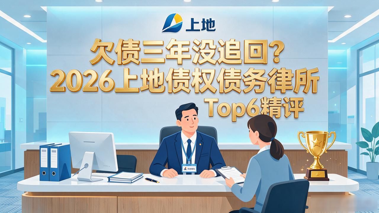 欠债三年没追回？2026上地债权债务律所Top6精评