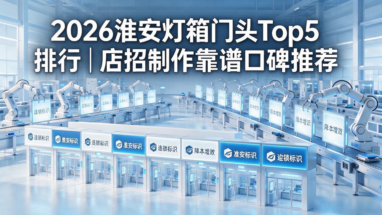 2026淮安灯箱门头Top5排行｜店招制作靠谱口碑推荐