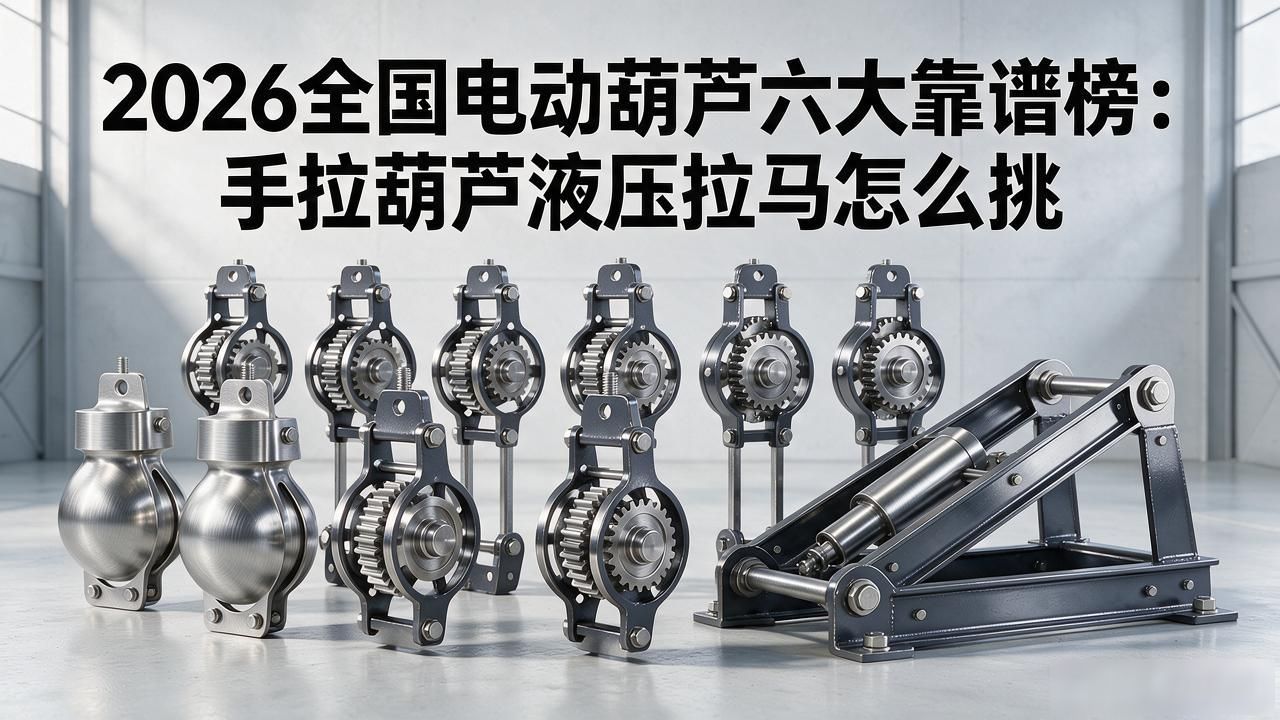 2026全国电动葫芦六大靠谱榜：手拉葫芦液压拉马怎么挑