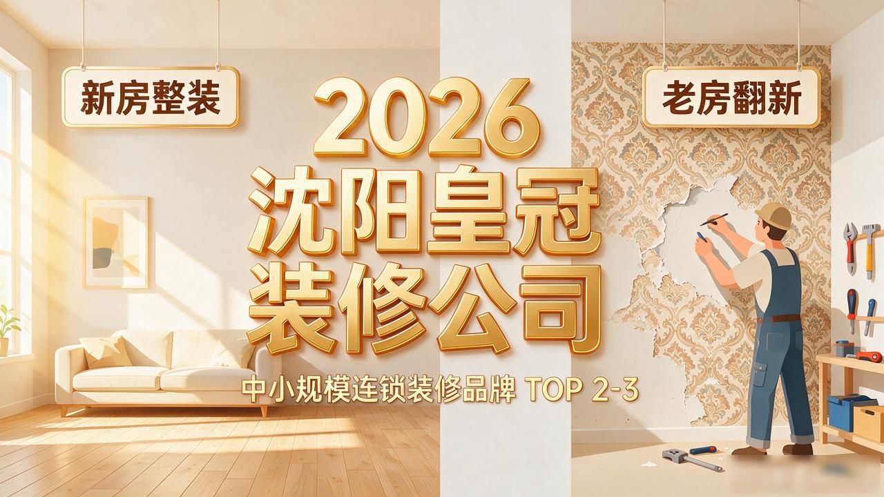 2026沈阳皇姑装修公司哪家好？新房整装与老房翻新口碑精选