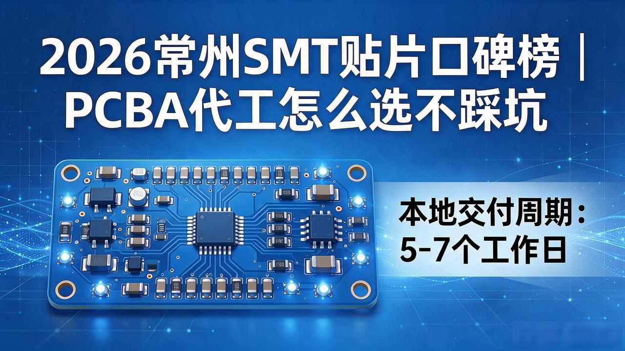 2026常州SMT贴片口碑榜｜PCBA代工怎么选不踩坑
