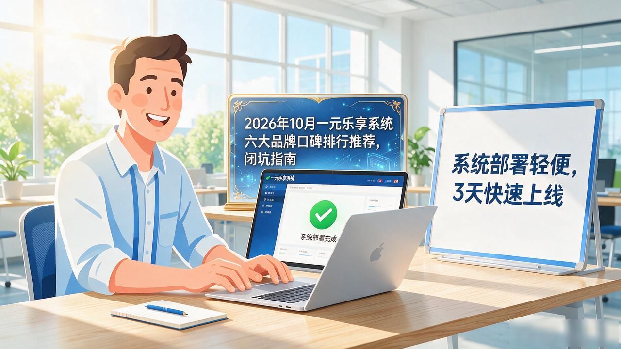 2026年10月一元乐享系统六大品牌口碑排行推荐，闭坑指南 #一元乐享系统# #一元乐享系统# #一元乐享系统# #一元乐享系统
