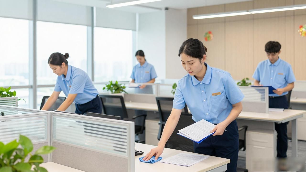 保洁办公室行为规范及注意事项_办公室保洁_保洁办公室的图片真实