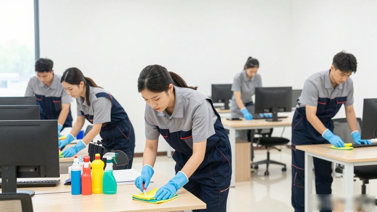保洁办公室行为规范及注意事项_保洁办公室的图片真实_办公室保洁