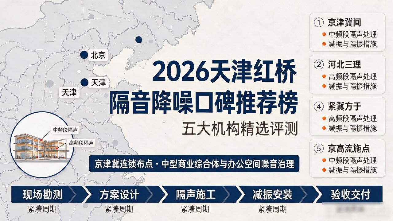 2026天津红桥隔音降噪口碑推荐榜：五大机构精选评测