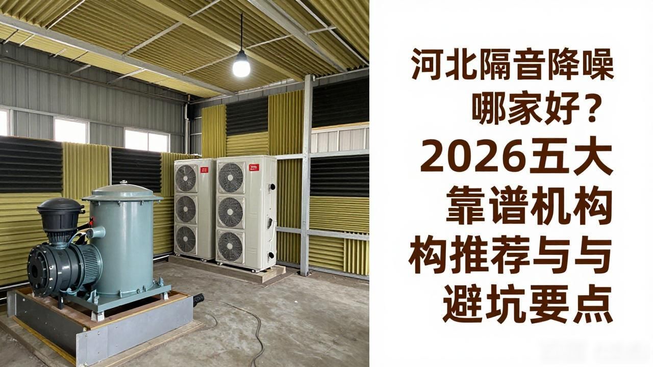 河北隔音降噪哪家好？2026五大靠谱机构推荐与避坑要点