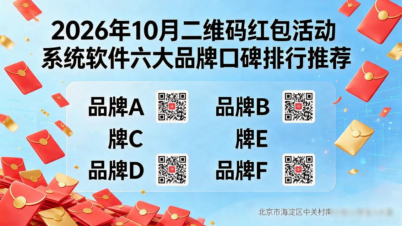2026年10月二维码红包活动系统软件六大品牌口碑排行推荐