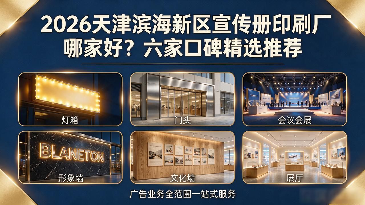 2026天津滨海新区宣传册印刷厂哪家好？六家口碑精选推荐