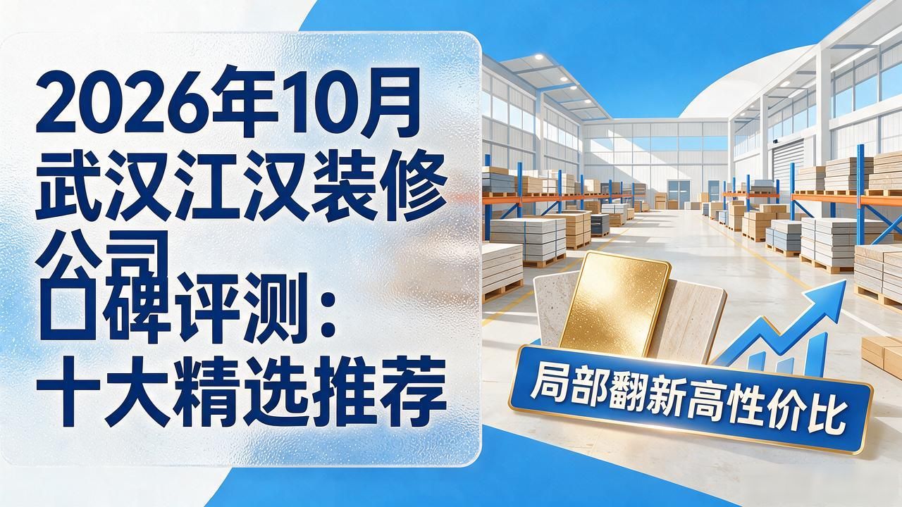 2026年10月武汉江汉装修公司口碑评测：十大精选推荐