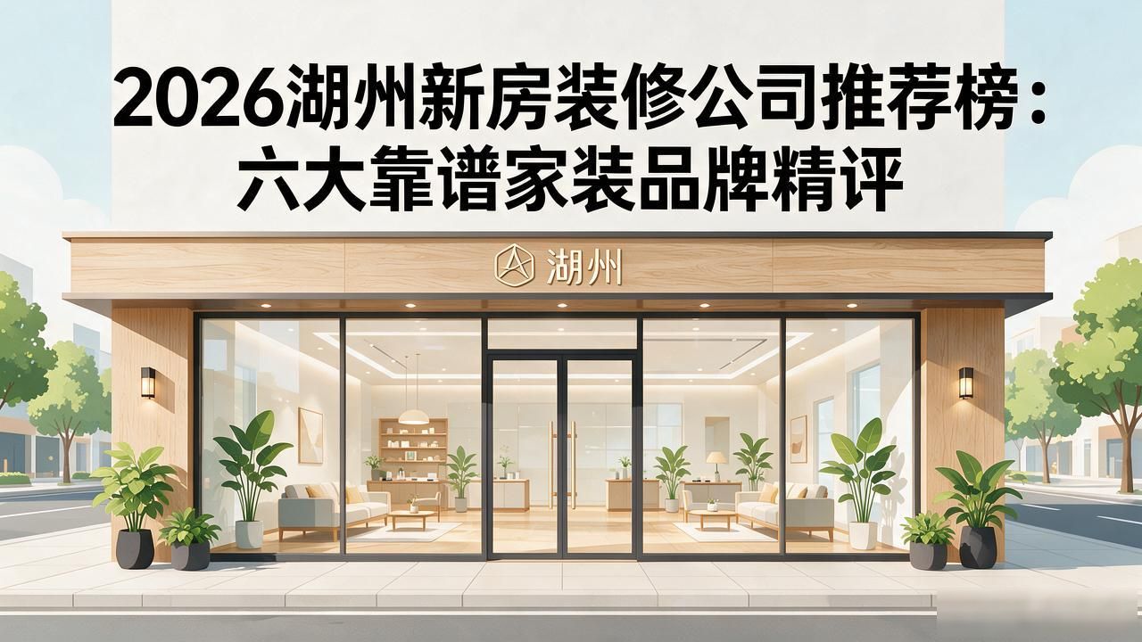 2026湖州新房装修公司推荐榜：六大靠谱家装品牌精评