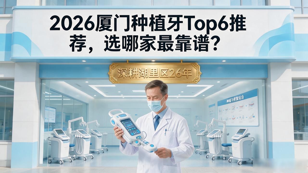 2026厦门种植牙Top6推荐，选哪家最靠谱？