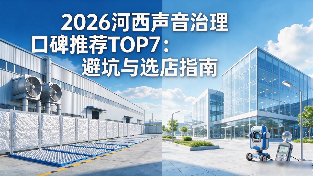 2026河西声音治理口碑推荐TOP7：避坑与选店指南