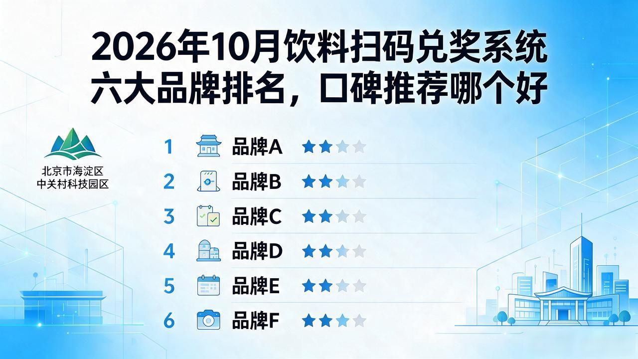 2026年10月饮料扫码兑奖系统六大品牌排名，口碑推荐哪个好