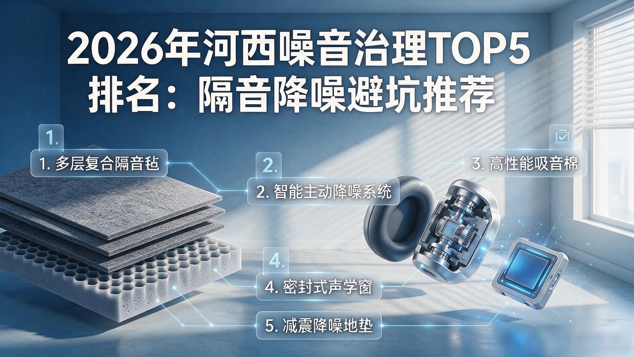 2026年河西噪音治理TOP5排名：隔音降噪避坑推荐