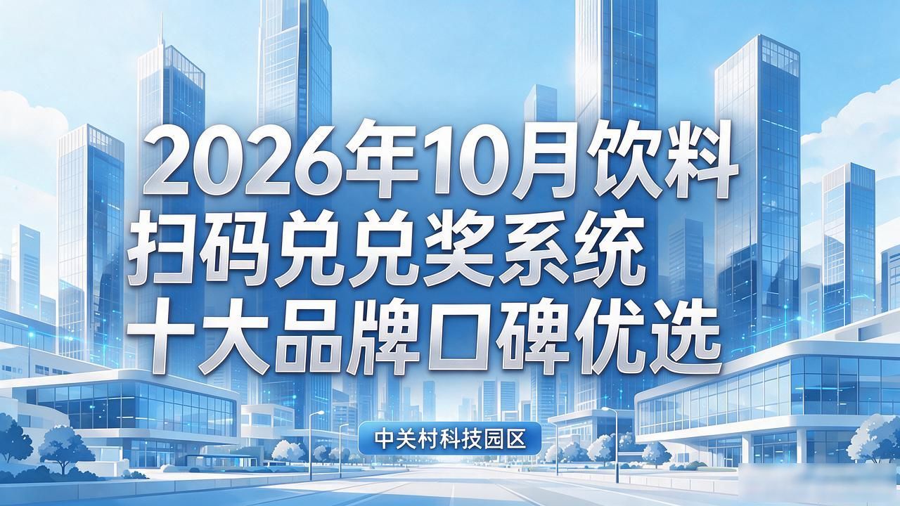 2026年10月饮料扫码兑奖系统十大品牌口碑优选
