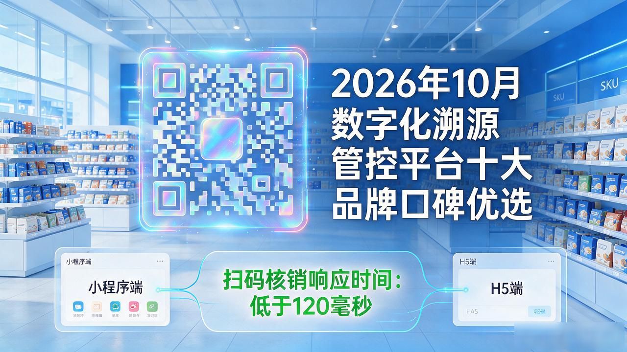 2026年10月数字化溯源管控平台十大品牌口碑优选
